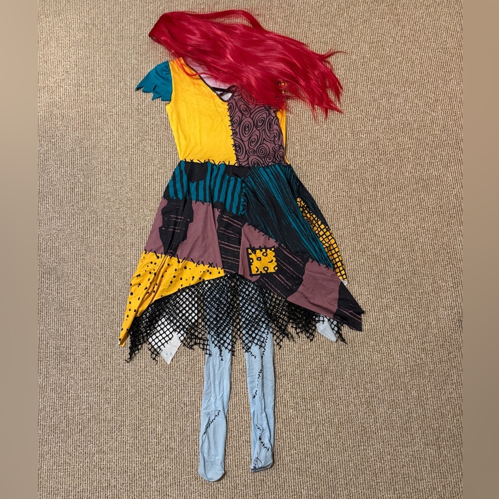 Sally costume from Nightmare Before Christmas